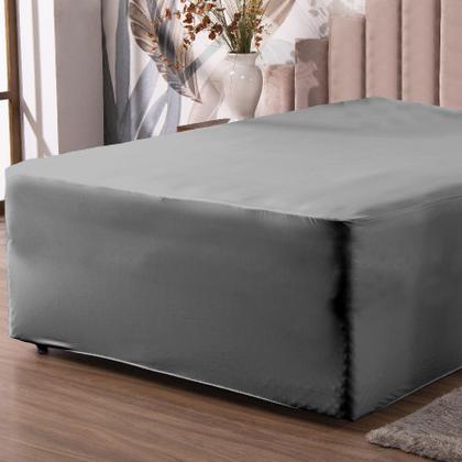 Imagem de Lençol Luva Queen Cama Conjugada Veste Colchão e Box Malha 1 Peça