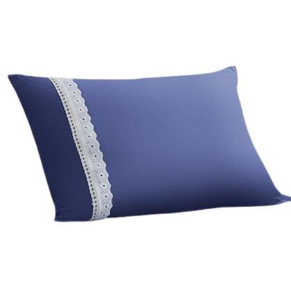 Imagem de Lençol Malha Solteiro Liso C/ Elástico + 01 Porta Travesseiro