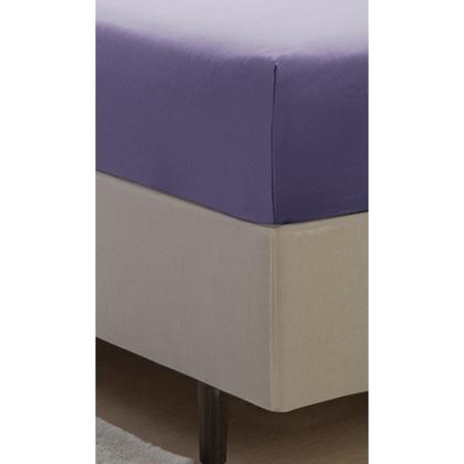 Imagem de Lençol Malha Solteiro Liso C/ Elástico + 01 Porta Travesseiro