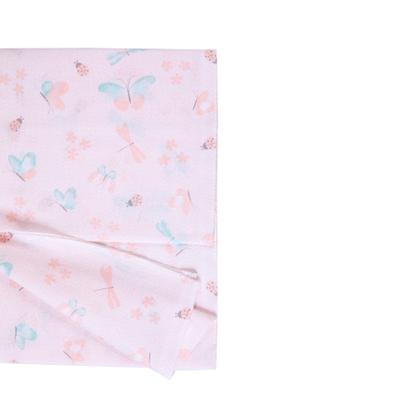 Imagem de Lençol para berço jogo de lençol e fronha estampado kit c/ 2 peças para colchão tamanho padrão papi