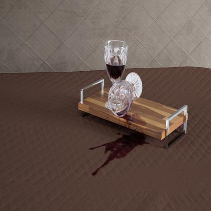 Imagem de Lençol Protetor de Colchão Impermeavel Berlim King Size, Sem Ruidos