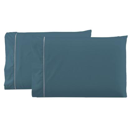 Imagem de Lençol Queen 400 Fios 3 Peças Toque 100% Macio com Fronhas