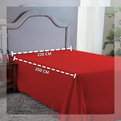 Imagem de Lençol Queen 400 Fios Virol Avulso Macio Aveludo Cama Infantil Sem Elástico