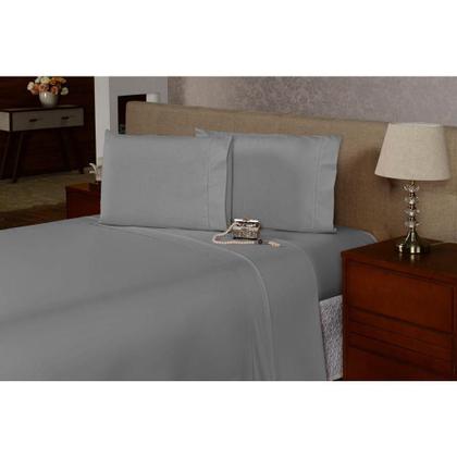 Imagem de Lençol Queen 40cm Avulso C/ Elástico Percal 180 Fios
