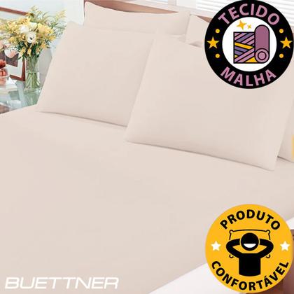 Imagem de Lençol Queen Avulso de Malha 100% Algodão com Elástico Buettner - Emcompre