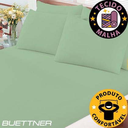 Imagem de Lençol Queen Avulso de Malha 100% Algodão com Elástico Buettner - Emcompre