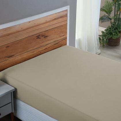 Imagem de Lençol Queen com Elástico e Fronhas 200 Fios 100% Algodão 3 peças