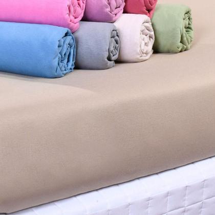 Imagem de Lençol Queen Dreams Malha 100% Algodão 158x198x30cm Lilás