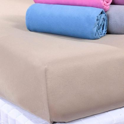 Imagem de Lençol Queen Dreams Malha 100% Algodão 158x198x30cm Lilás