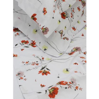 Imagem de Lençol S/elástico Percal 400 Fios 100% Algodão Egípcio Casal