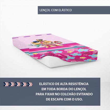 Imagem de Lençol Skye Solteiro Comum Elástico +2 Fronhas +1 Almofada