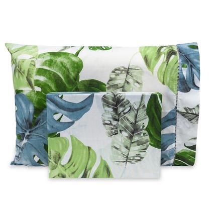 Imagem de Lençol Solteirão 2 Peças Estampado Percal 180 Fios