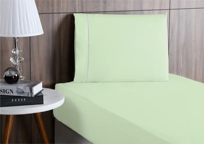 Imagem de Lençol Solteirão 400 Fios 2 Peças 100% algodao