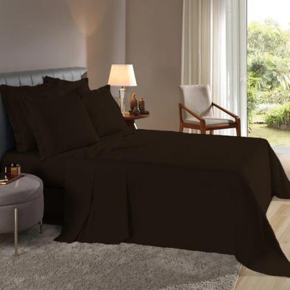 Imagem de Lençol Solteirão/ Viúvo de Cima c/ Bainha Percal 180 Fios