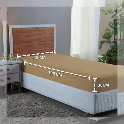 Imagem de Lençol Solteiro 400 Fios Poliéster Infantil com Elástico Beliche