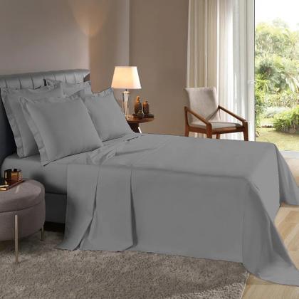 Imagem de Lençol Solteiro de Cima com Bainha Percal 180 Fios