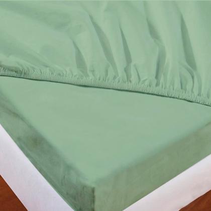 Imagem de Lençol Solteiro King C/ Elástico Percal 400 Fios 100% Algodão Egípcio 