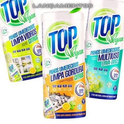 Imagem de Lenços Panos Umedecidos Para Limpeza Em Geral Kit 3 Potes