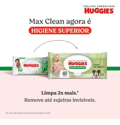 Imagem de Lenços Umedecidos Huggies Higiene Superior - 192 Unidades