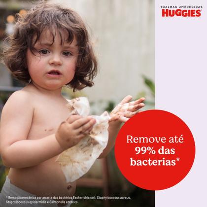 Imagem de Lenços Umedecidos Huggies Rosto e Corpo Hipoalergênico 48 Un