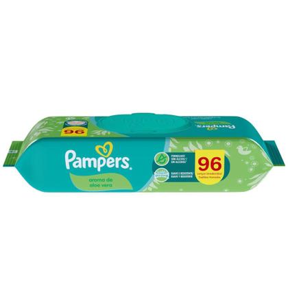 Imagem de Lenços Umedecidos Pampers Aroma de Aloe Vera 96un