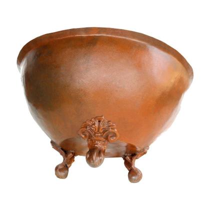 Imagem de Lenheiro Lareira Braseiro Marrom Externa Ferro Jardim 84cm