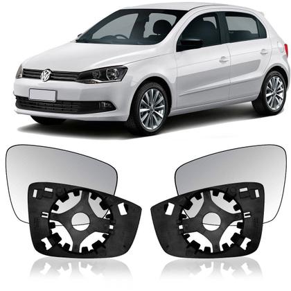 Imagem de Lente C/ Base Retrovisor Fox Polo Golf Gol G6 Original