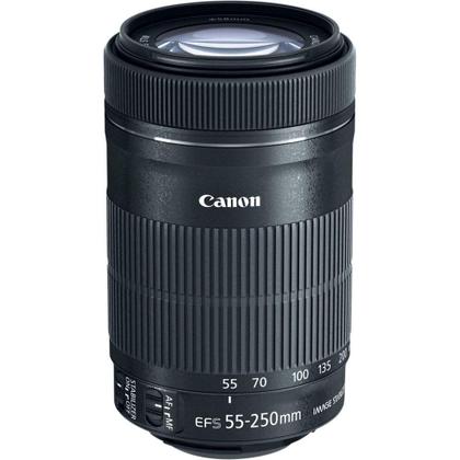 Lente Canon EF-S 55-250mm F4-5.6 é STM com estabilização de imagem