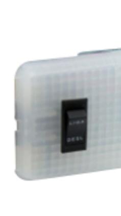 Imagem de Lente da lanterna de teto mercedes benz caminhao já com interruptor