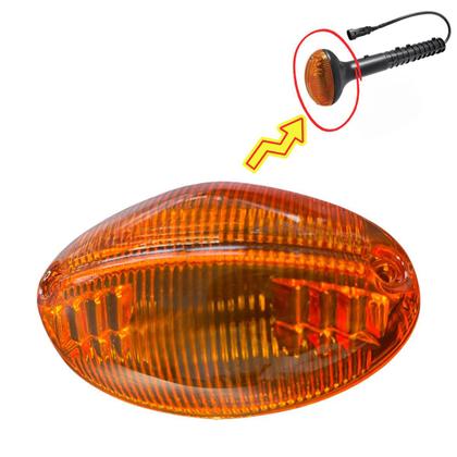 Imagem de Lente da Seta do Paralama Iveco Tector Cursor Amarela