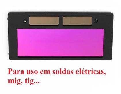 Imagem de Lente De Solda Escurecimento Automático 108X50Mm Din11