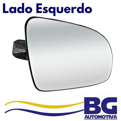 Imagem de Lente Retrovisor Com Base Corsa 1993 até 2002 Classic 2002 em diante Ld Esquerdo