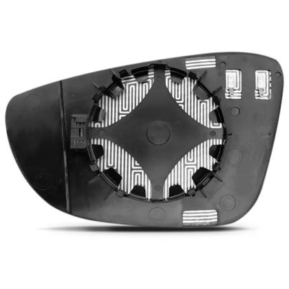 Imagem de Lente Retrovisor Jetta 2011 2012 2013 2014 Termico Asferico
