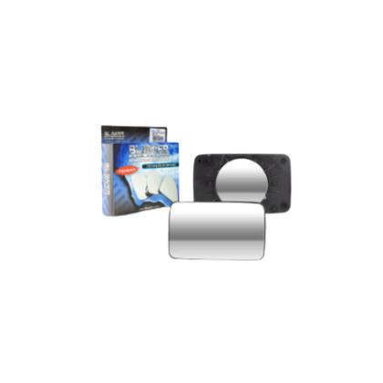 Imagem de Lente Retrovisor Metalizado Plano Com Base Grande Lado Direito Elba Premio Uno 1989 a 1990