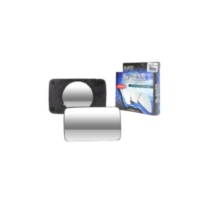 Imagem de Lente Retrovisor Metalizado Plano Com Base Grande Lado Esquerdo Elba Premio Uno 1989 a 1990