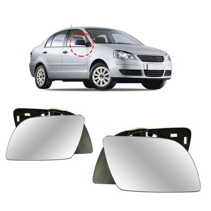 Imagem de Lente Retrovisor Vw Polo 2002 a 2011 Escolha o Lado