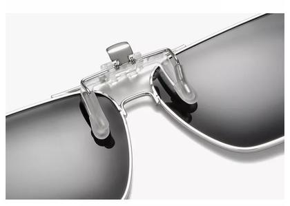 Imagem de Lentes Clip On Para Óculos Polarizadas Proteção U V 400