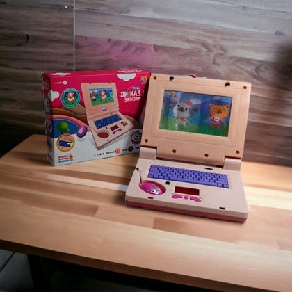 Imagem de Leptop Notebook Infantil Toca Musica E Luz Brinquedo Educativo Portatil