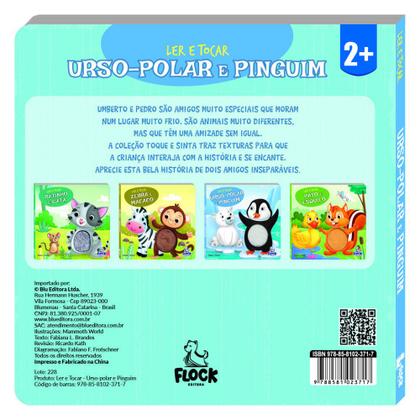 Imagem de Ler e tocar - urso-polar e pinguim