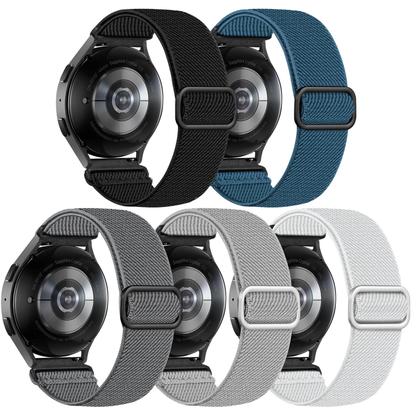 Imagem de Lerobo Pulseiras Elásticas 20mm p/ Galaxy Watch (Kit com 5 Cores)