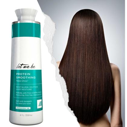 Imagem de Let Me Be Progressiva Protein Smoothing + Home Care Proten Sh  Mask