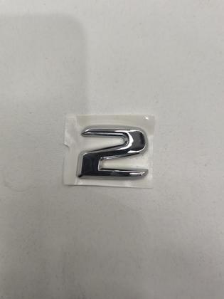 Imagem de Letra 2 Dois Número Emblema Logo Símbo da Tampa Traseira Porta Malas Merced Gla200 A200 B250 C180 C200 E200 GLB GL500