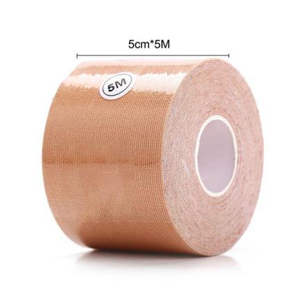 Imagem de Levanta Peito Adesivo Seios Sutiã Fita Push Up Invisível 5m - Boob Tape