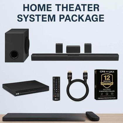 Imagem de LG SQC4RKIT1 Soundbar de 4.1 canais com subwoofer sem fio e caixas de som