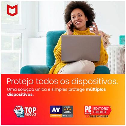 Licença McAfee Antivirus - MACF0001-BOX Imagem de Licença McAfee Antivirus - MACF0001-BOX