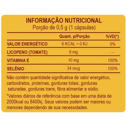 Imagem de Licopeno Com Vitamina E E Selênio - 60 Cápsulas Natunéctar