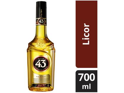 Imagem de Licor Creme 43 Cítrico Diego Zamora 700ml