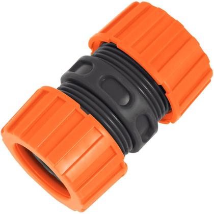 Imagem de Ligação Reparadora Tramontina Rosqueável Para Mangueira 1/2" Em Plástico Junção de Mangueiras Para Jardim Irrigação