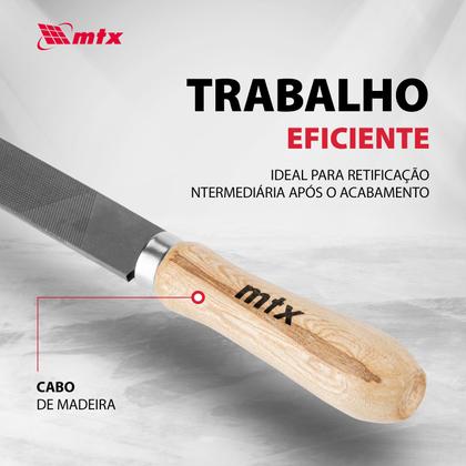 Imagem de Lima chata murca, 8pol., cabo de madeira, 200mm, 1pc // mtx