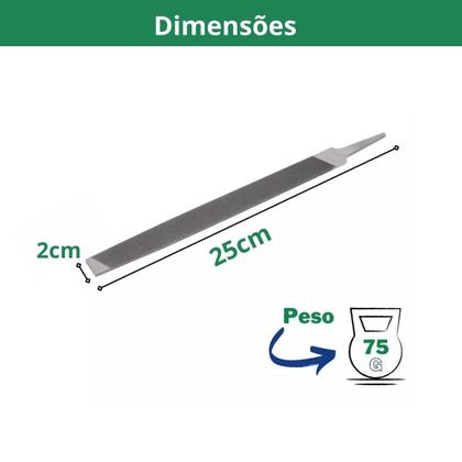 Imagem de Lima Enxada Multiuso Afiação e Debaste 8 Pol Sem cabo K&F